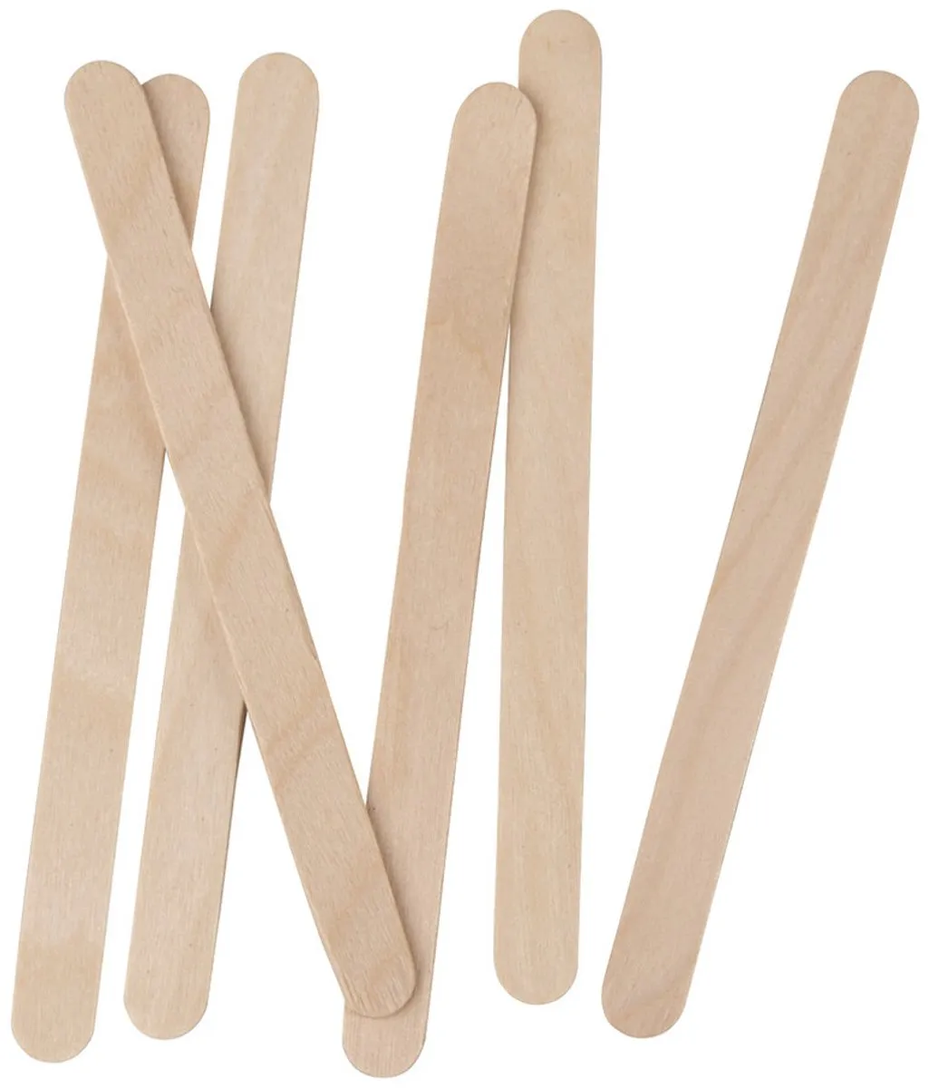 Rayher IJsLollie Stokjes 4500 Stuks - Beige