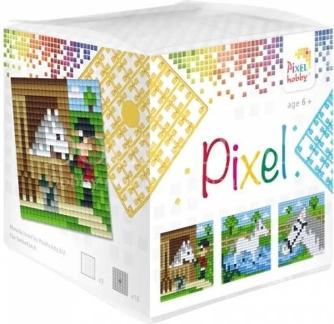 Pixelhobby Kubus Paarden