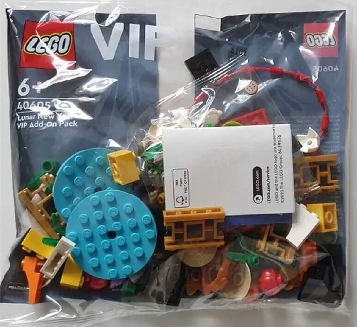 LEGO Chinees Nieuwjaar VIP-Uitbreidingspakket 40605