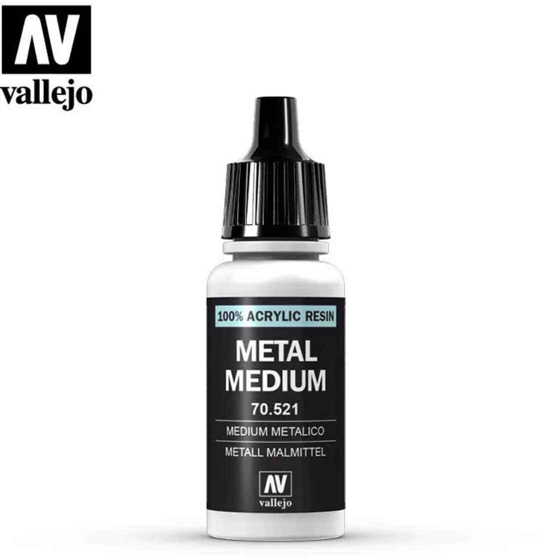 Vallejo Hobbyverf 70521 Metallic Medium - 18ml
