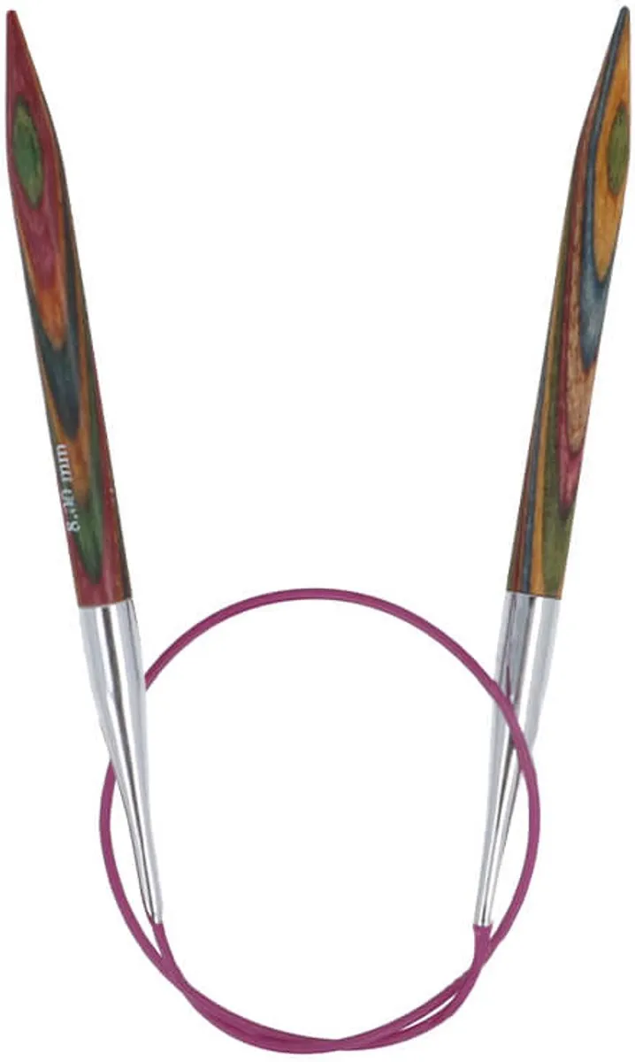 KnitPro Symfonie Rondbreinaalden 50cm 8.00mm - Multikleur