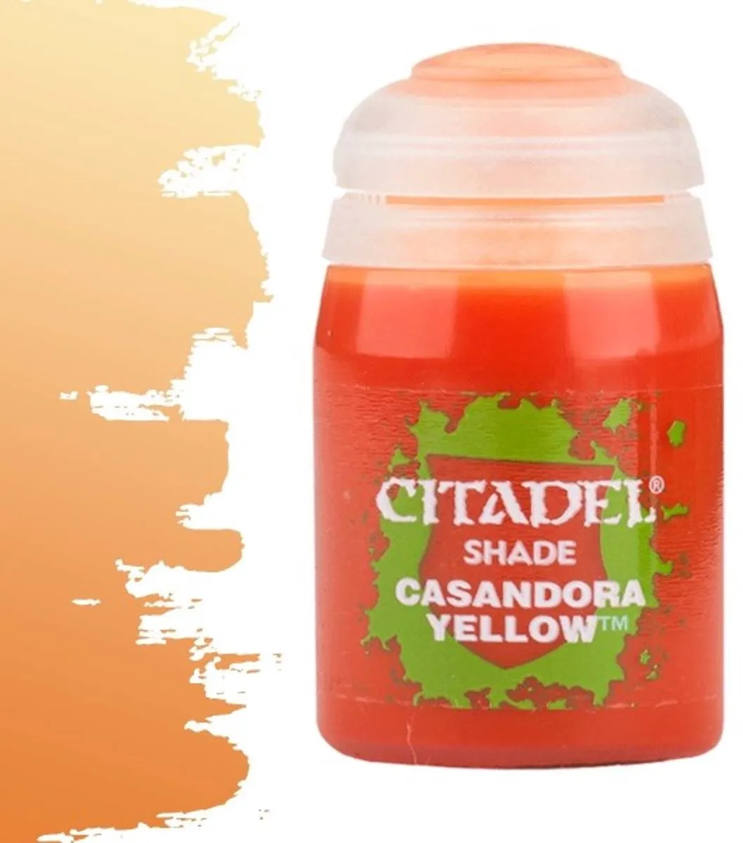 Citadel Paint Shade Casandora Yellow 18ml
