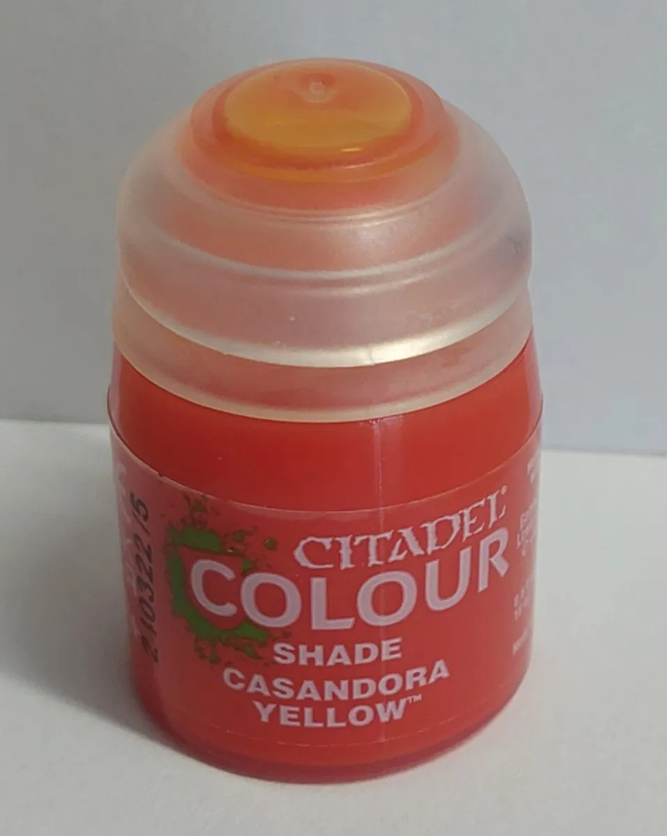 Citadel Paint Shade Casandora Yellow 18ml