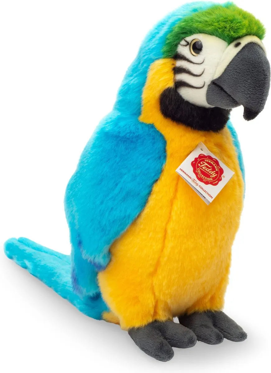 Teddy Hermann Knuffel Papegaai