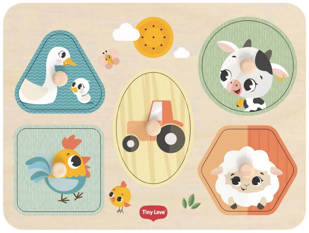 Tiny Love Farmers Funday Muziek Puzzel