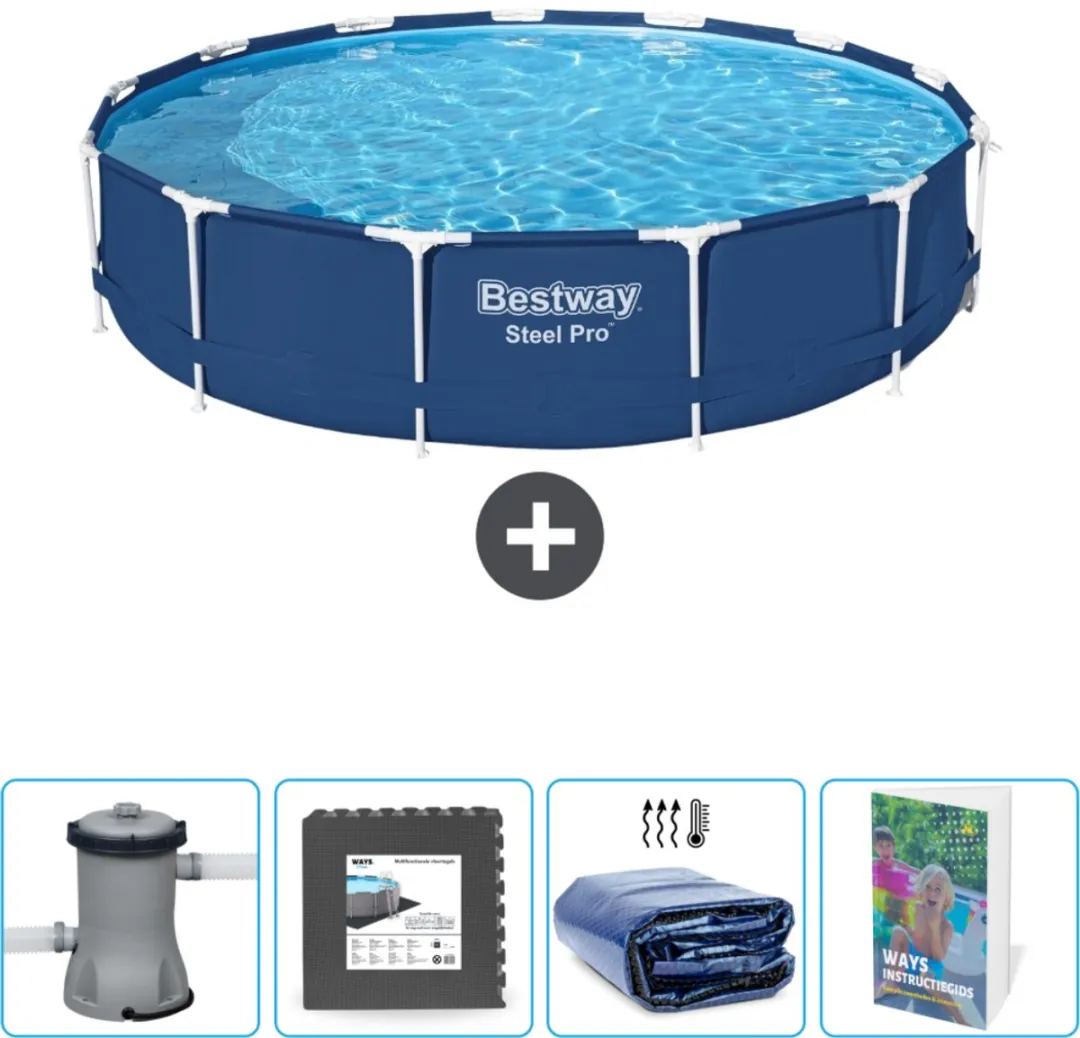 Bestway Steel Pro Zwembad 396x84cm