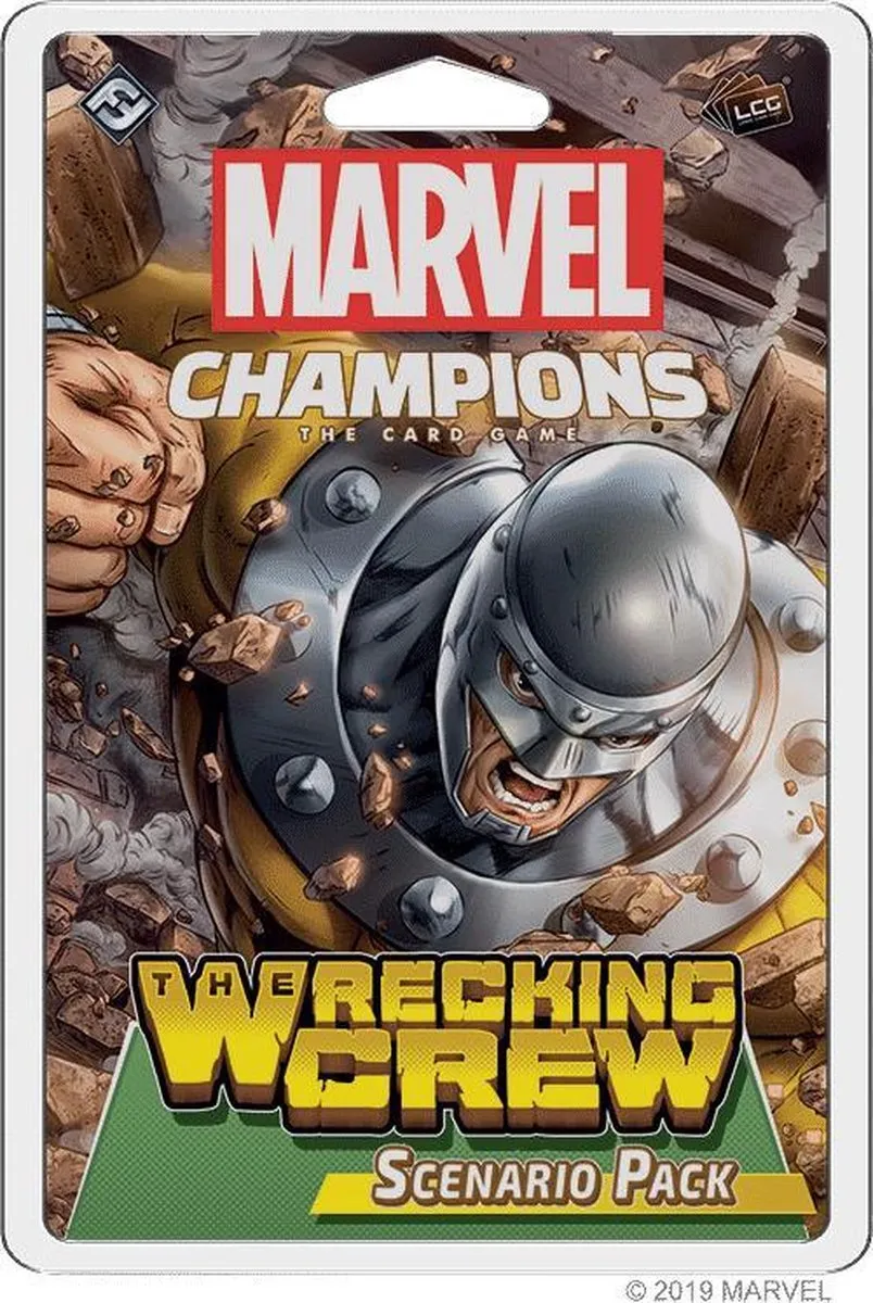 Marvel Champions LCG The Wrecking Crew Scenario - 1-2 Spelers