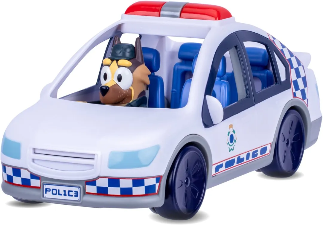 Moose Toys Bluey Politeauto Speelset MS19202 - Multikleur