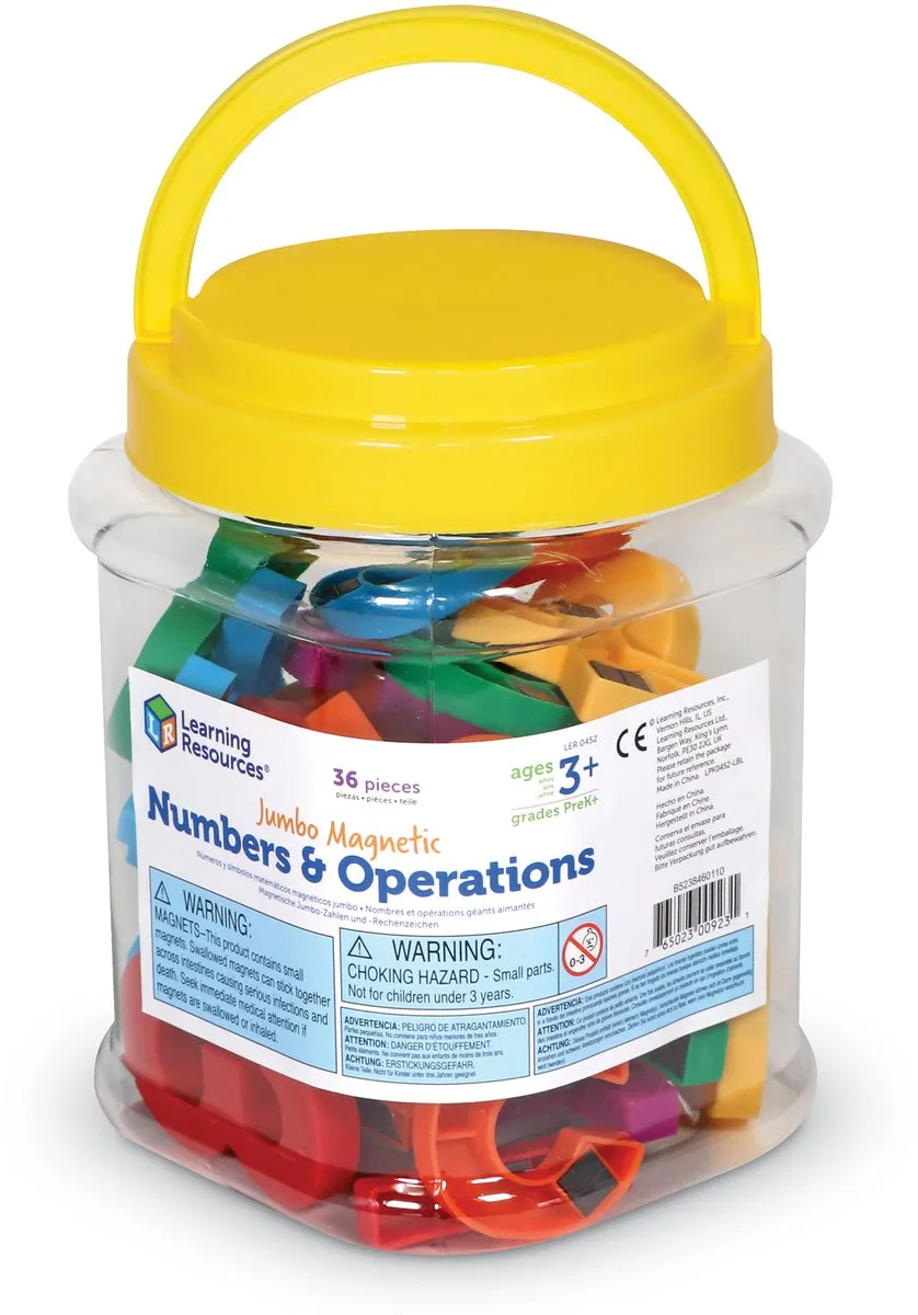 Learning Resources XXL Magnetische Cijfers Multicolor