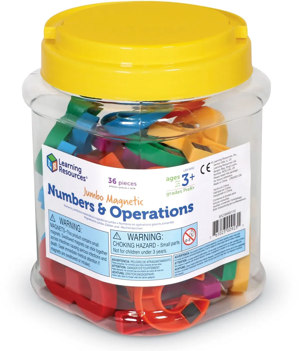 Learning Resources XXL Magnetische Cijfers Multicolor