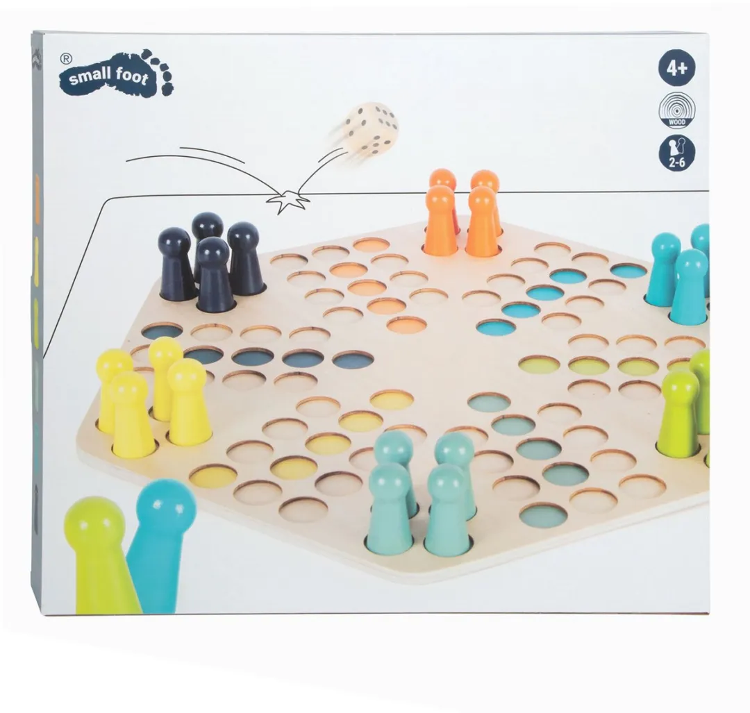 Small Foot Houten Ludospel 6 Spelers