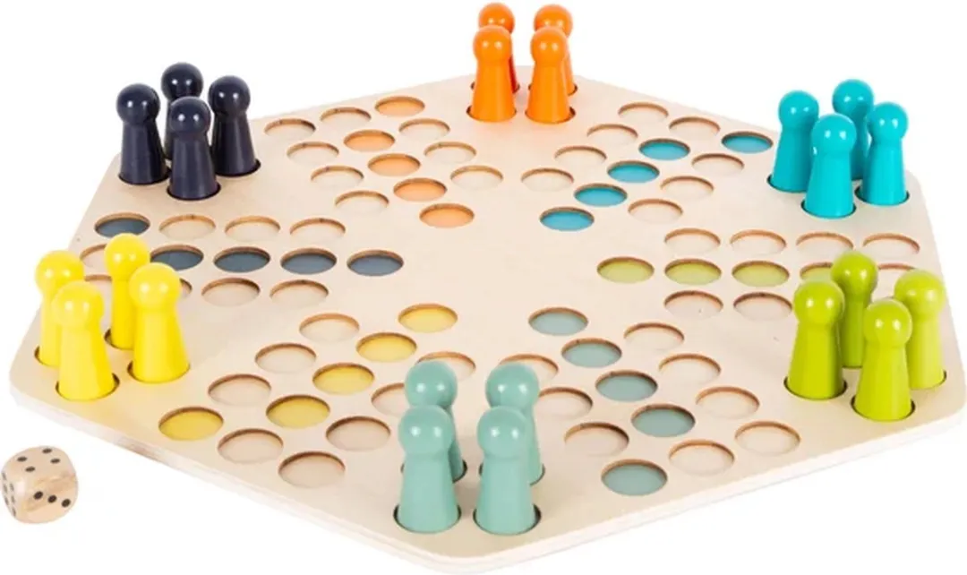 Small Foot Houten Ludospel 6 Spelers