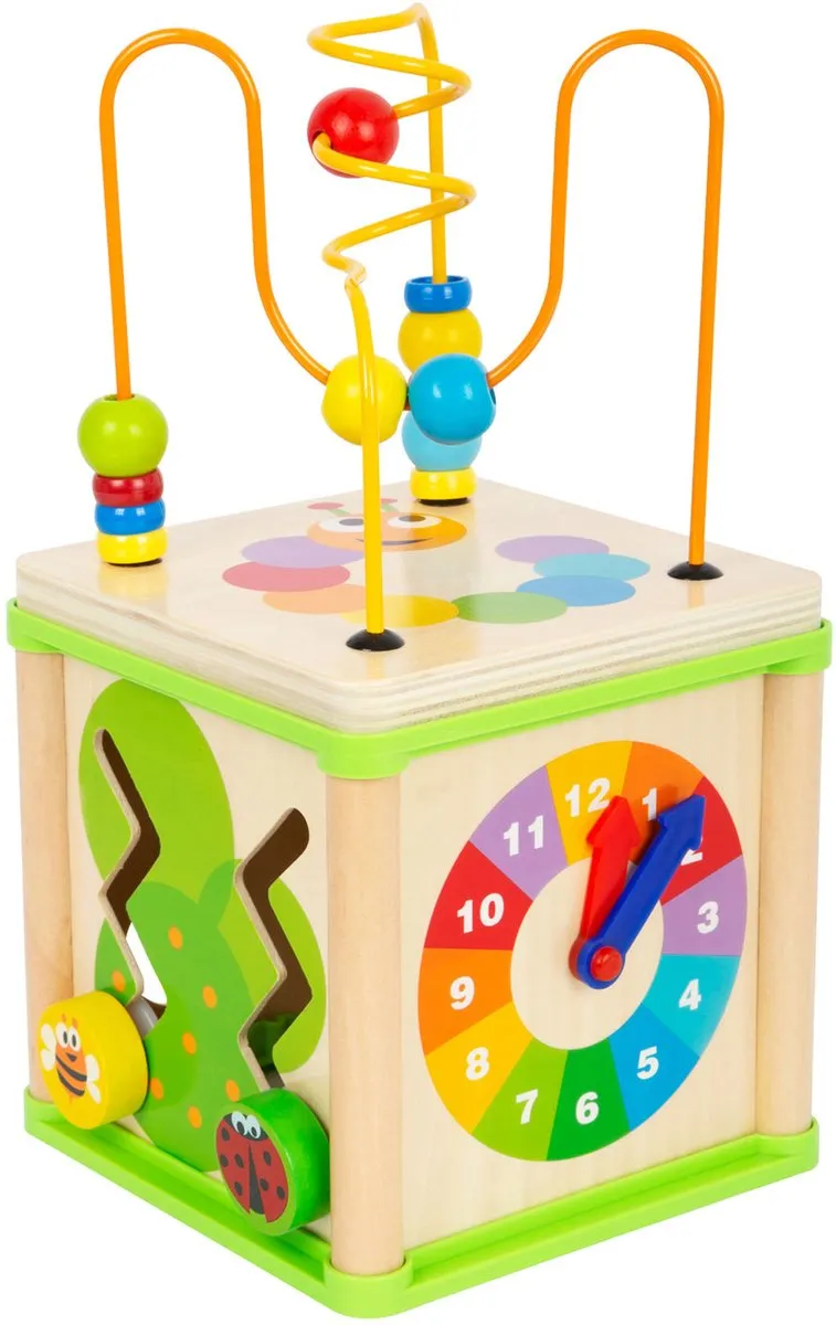 Small Foot Houten Activiteiten Spiraal 5-in-1 Multicolor