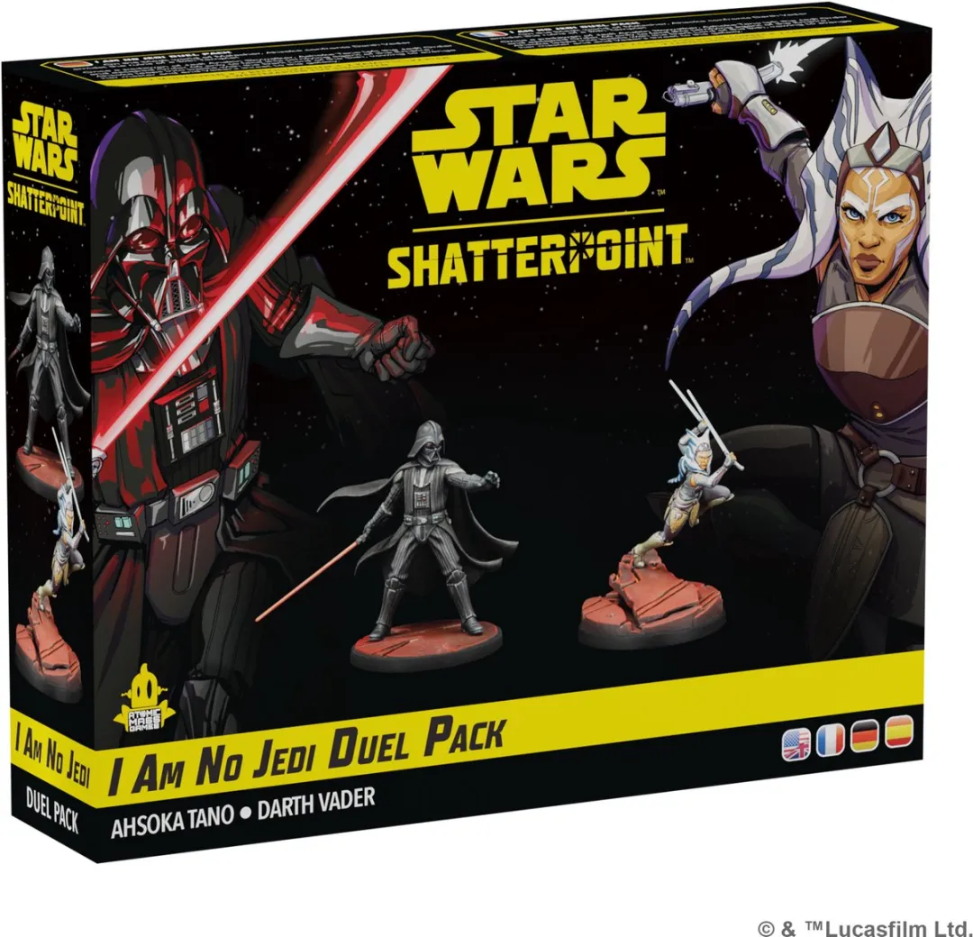 Atomic Mass Games Star Wars Shatterpoint I am no Jedi Duel Pack SWP42