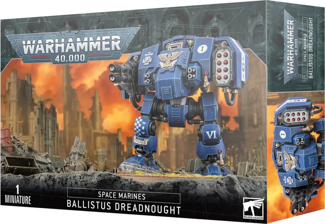 Games Workshop Space Marines Ballistus Dreadnought 21-delig