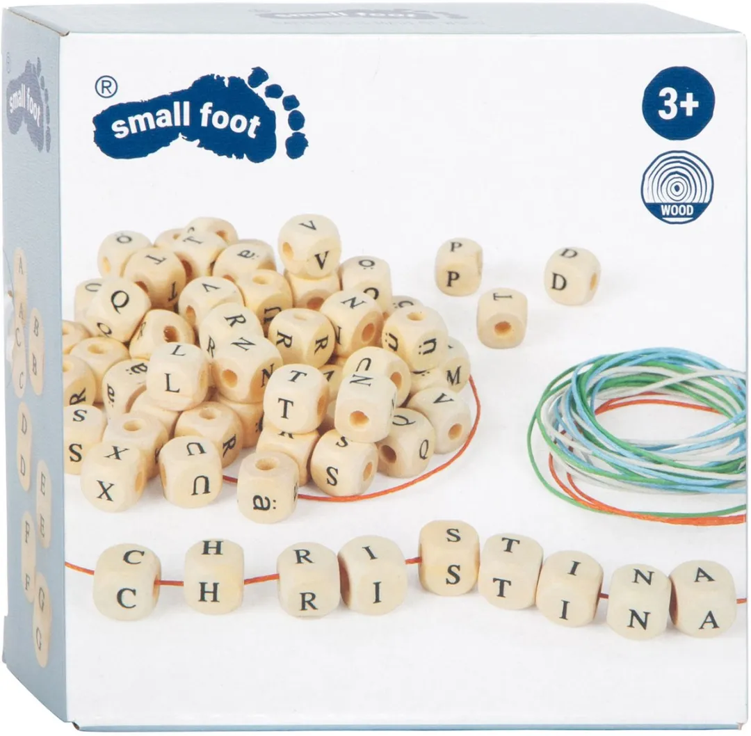Small Foot Houten Letterkralen Kettingen Maken