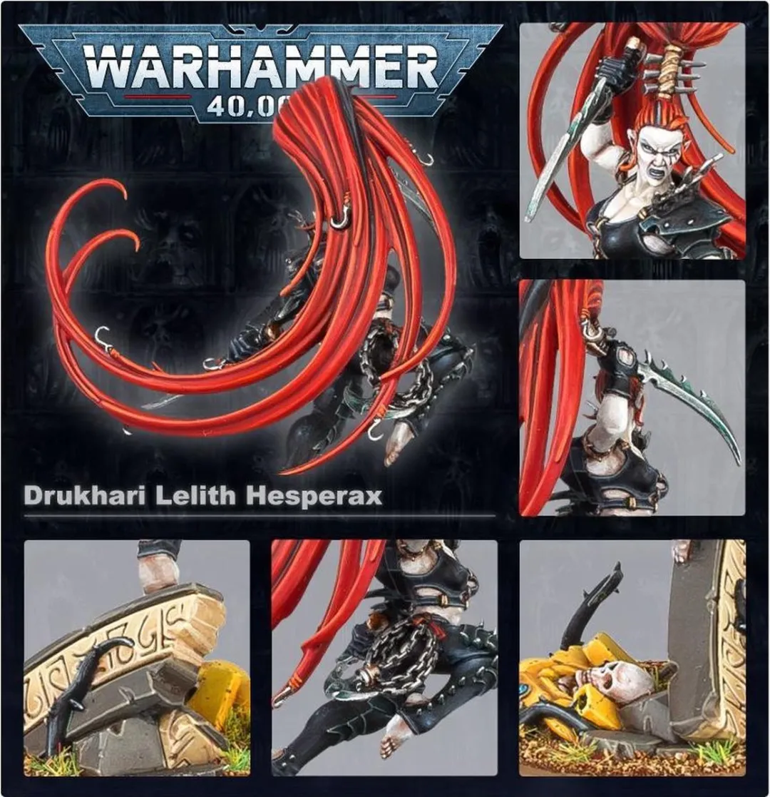 Games Workshop Warhammer 40.000 Drukhari Lelith Hesperax