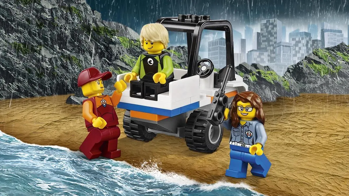 LEGO City Kustwacht Starter Set 60163 - 76 Stukken - afbeelding 6 van 6