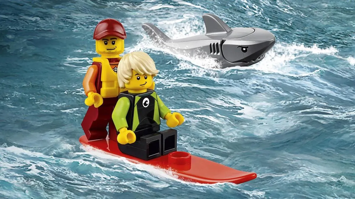 LEGO City Kustwacht Starter Set 60163 - 76 Stukken