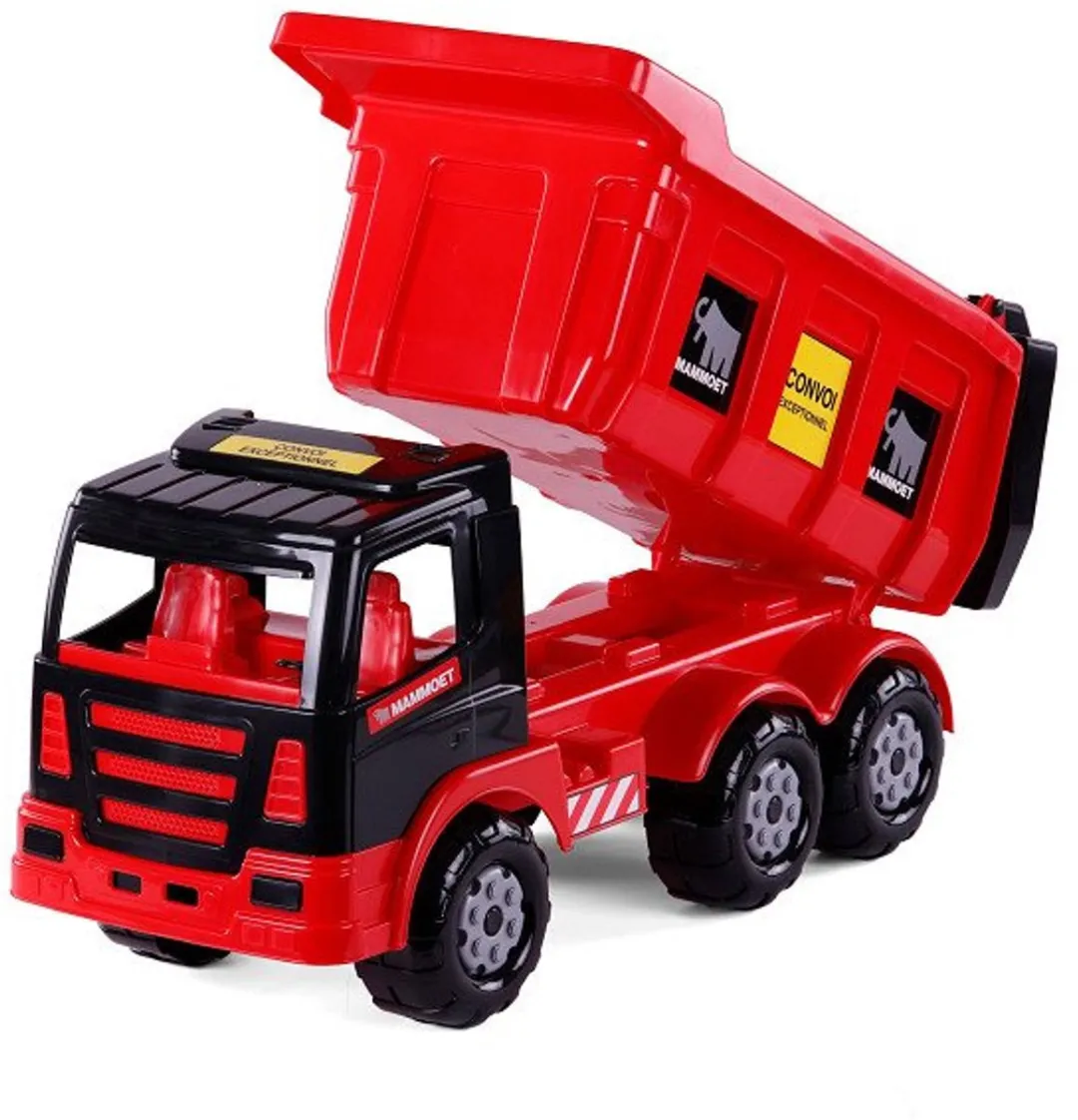 Mammoet Kiepvrachtwagen 67cm Rood - MPN 2191MT02 - afbeelding 6 van 6