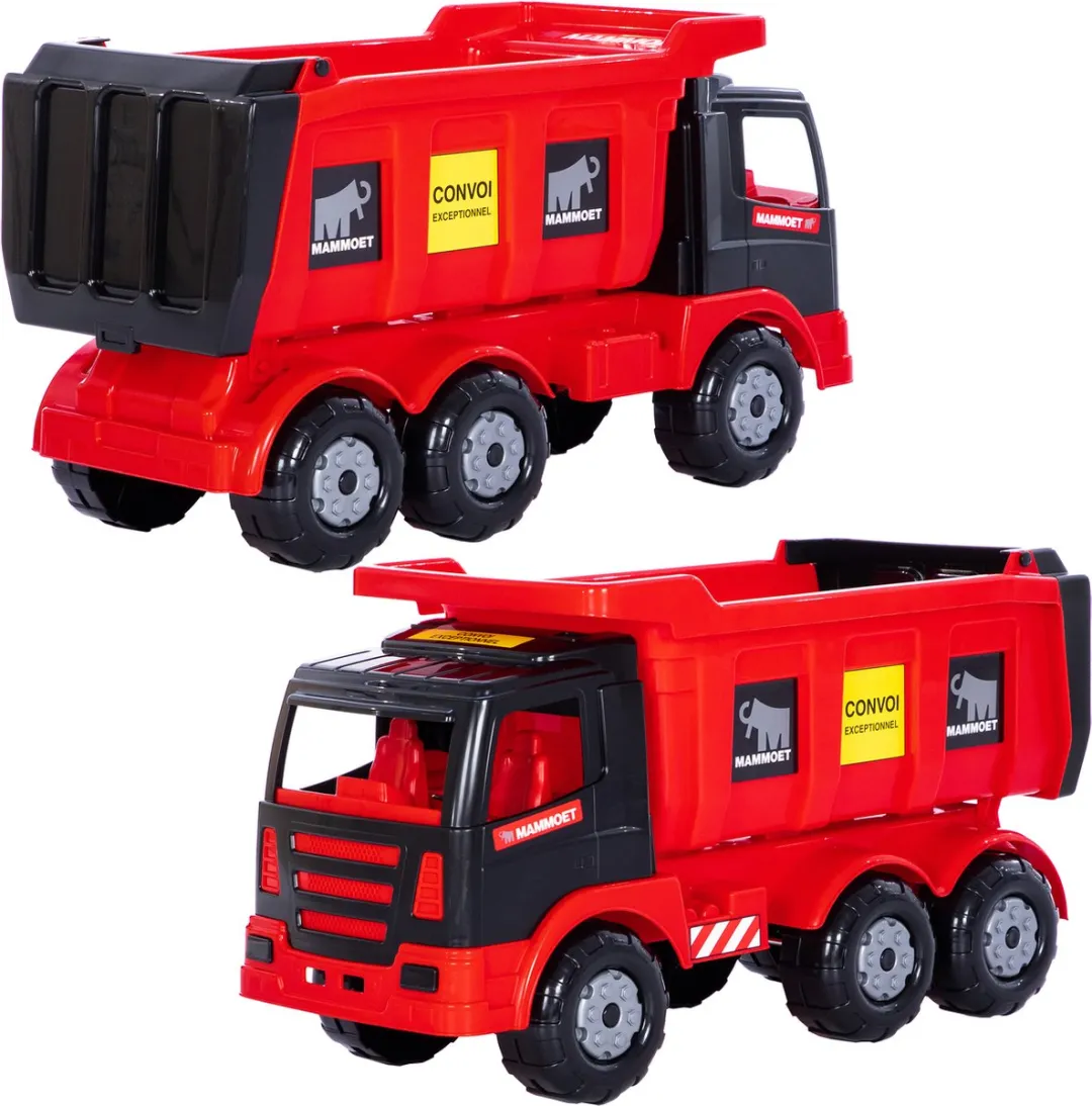 Mammoet Kiepvrachtwagen 67cm Rood