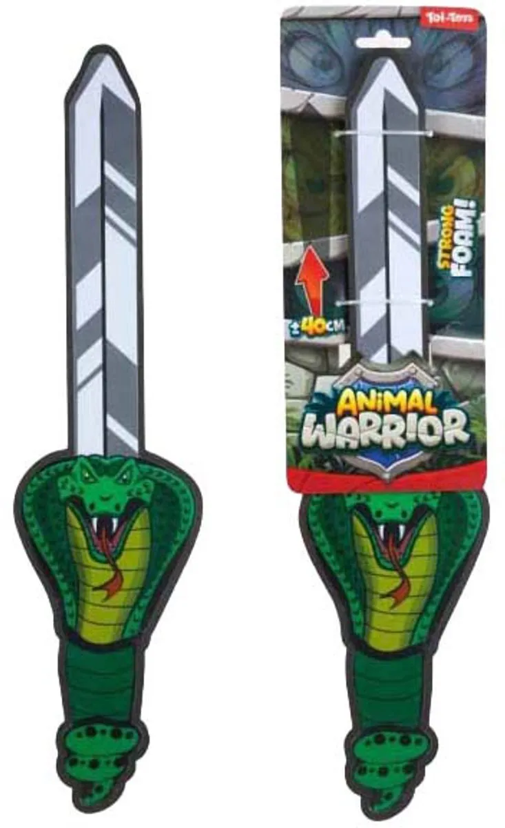 Toi-Toys Foamzwaard Wild Dier 42cm - Grijs