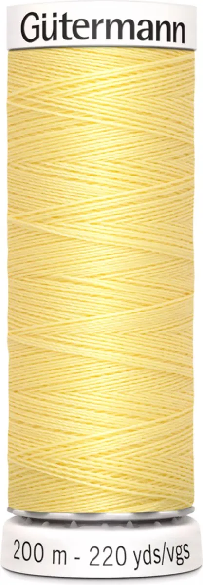Gutermann Polyester Naaigaren 200m - Geel