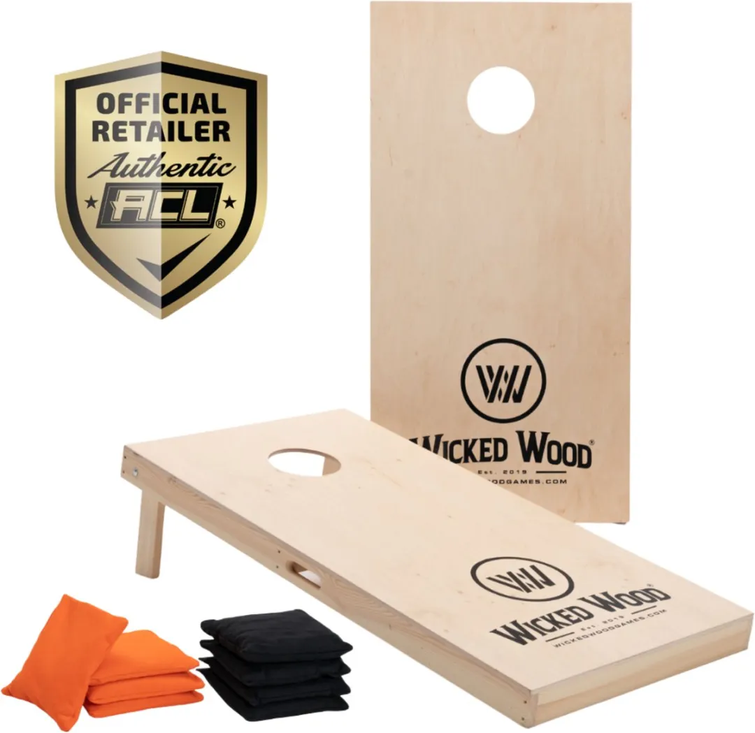 Wicked Wood Games ACL REC Cornhole Set