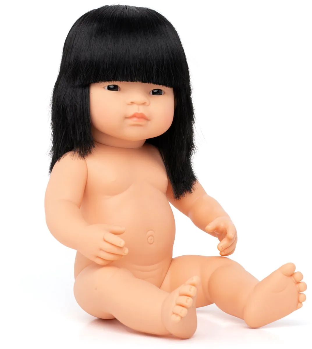 Miniland pop Aziatisch meisje 38cm speelgoedpop.
