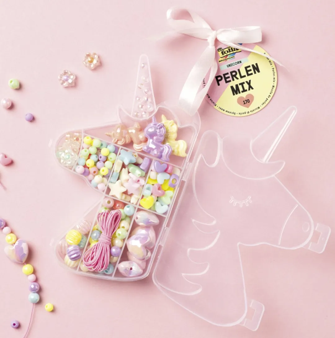 Folia Kralenmix Unicorn - 170 Stuks