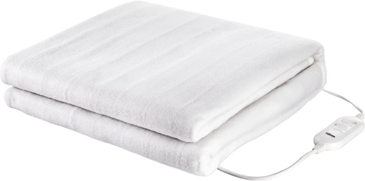 Tristar BW-4752 Elektrisch Onderdeken 60W - 2 Personen 160x140cm Wit