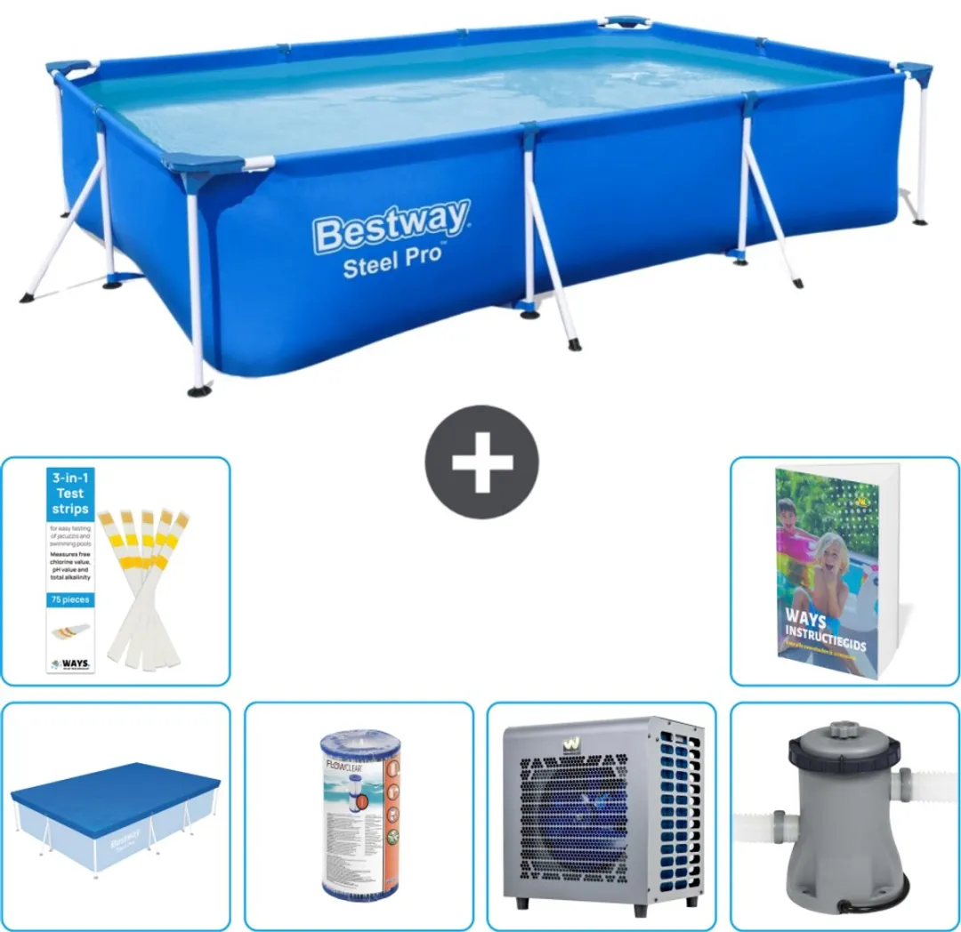 Bestway Steel Pro Zwembad 300x201x66cm