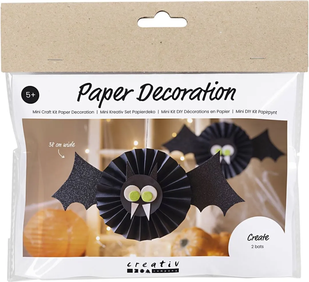 Creativ Company Mini Hobbyset Halloween Vleermuizen