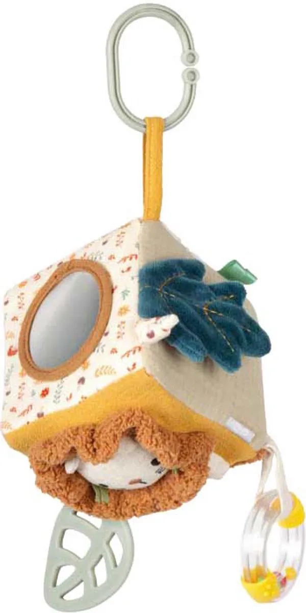 Small Foot Stoffen Kubus Kleine Leeuw - 1 Stuk - Multicolor - afbeelding 6 van 6