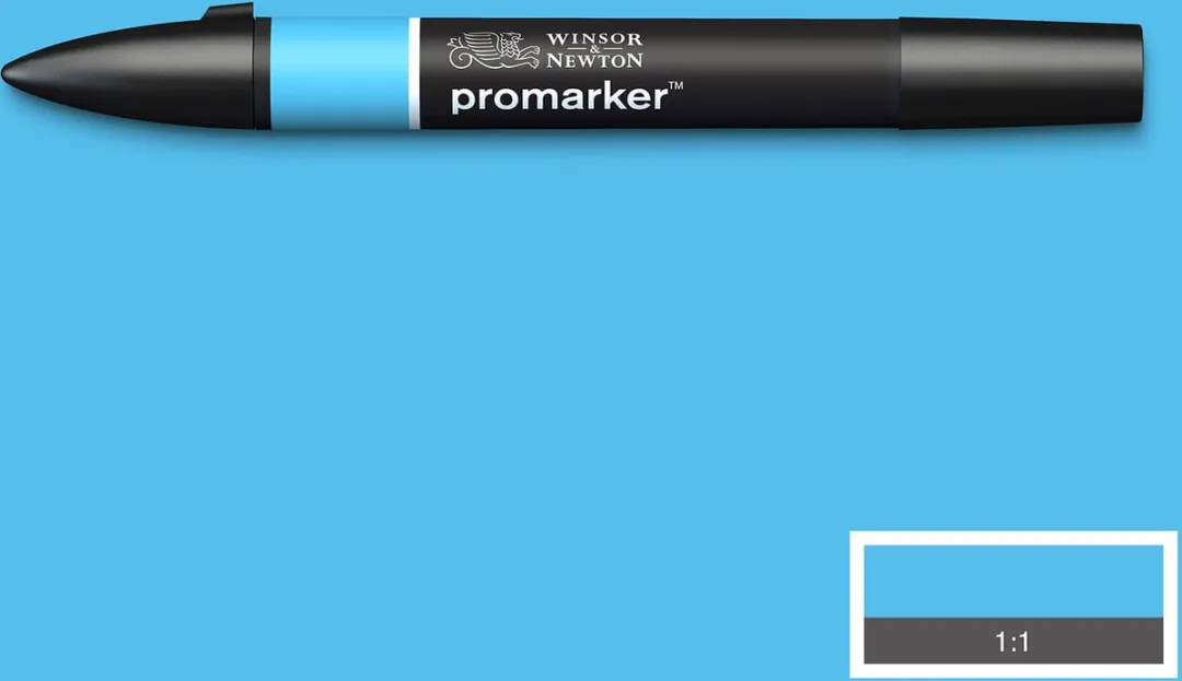 Winsor & Newton Promarker B137 Alcoholmarker - Hemelsblauw