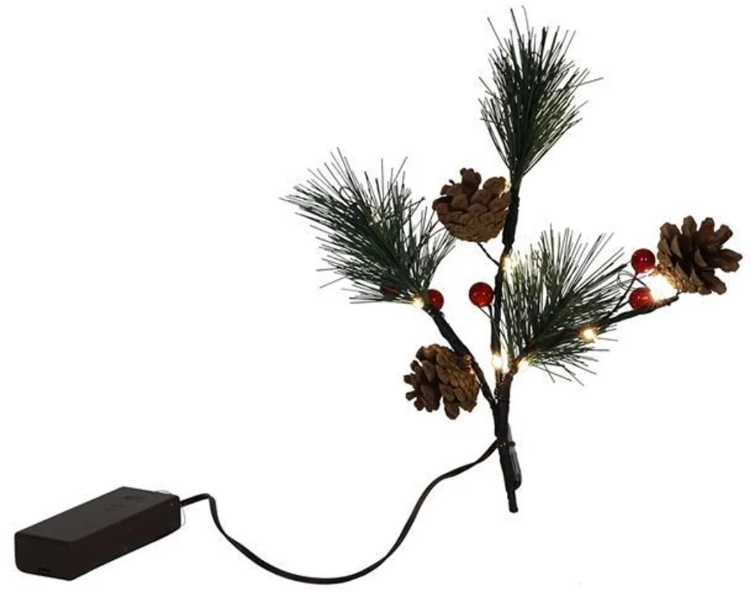 Svenska Living Kunsttak Kerstdecoratie LED 20cm