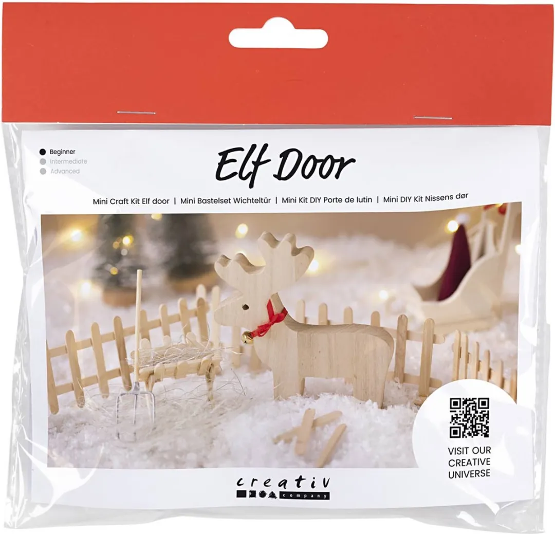 Creativ Company Mini Hobbyset Kabouterdeur Rendieren