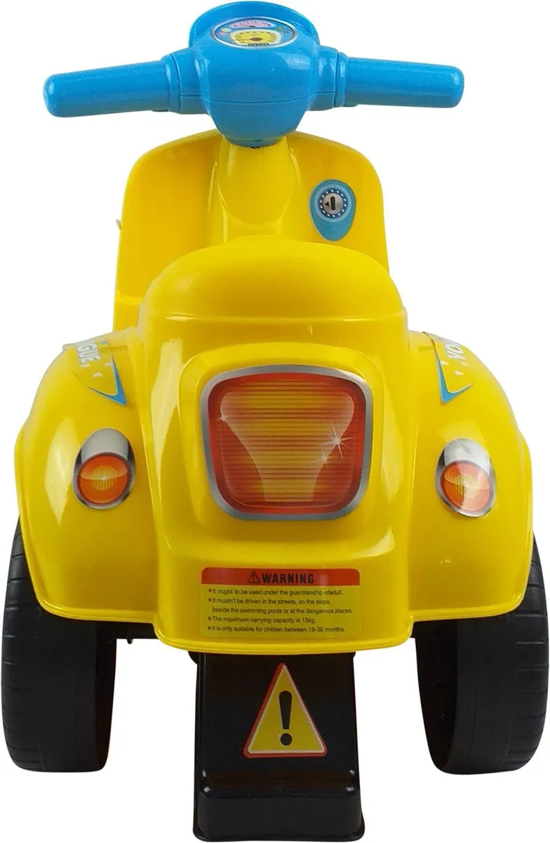 Sako Toys Loopauto Geel 3 Wielen