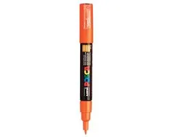 Posca Uni PC-1MC Paintmarker - Oranje - 12 Stuks