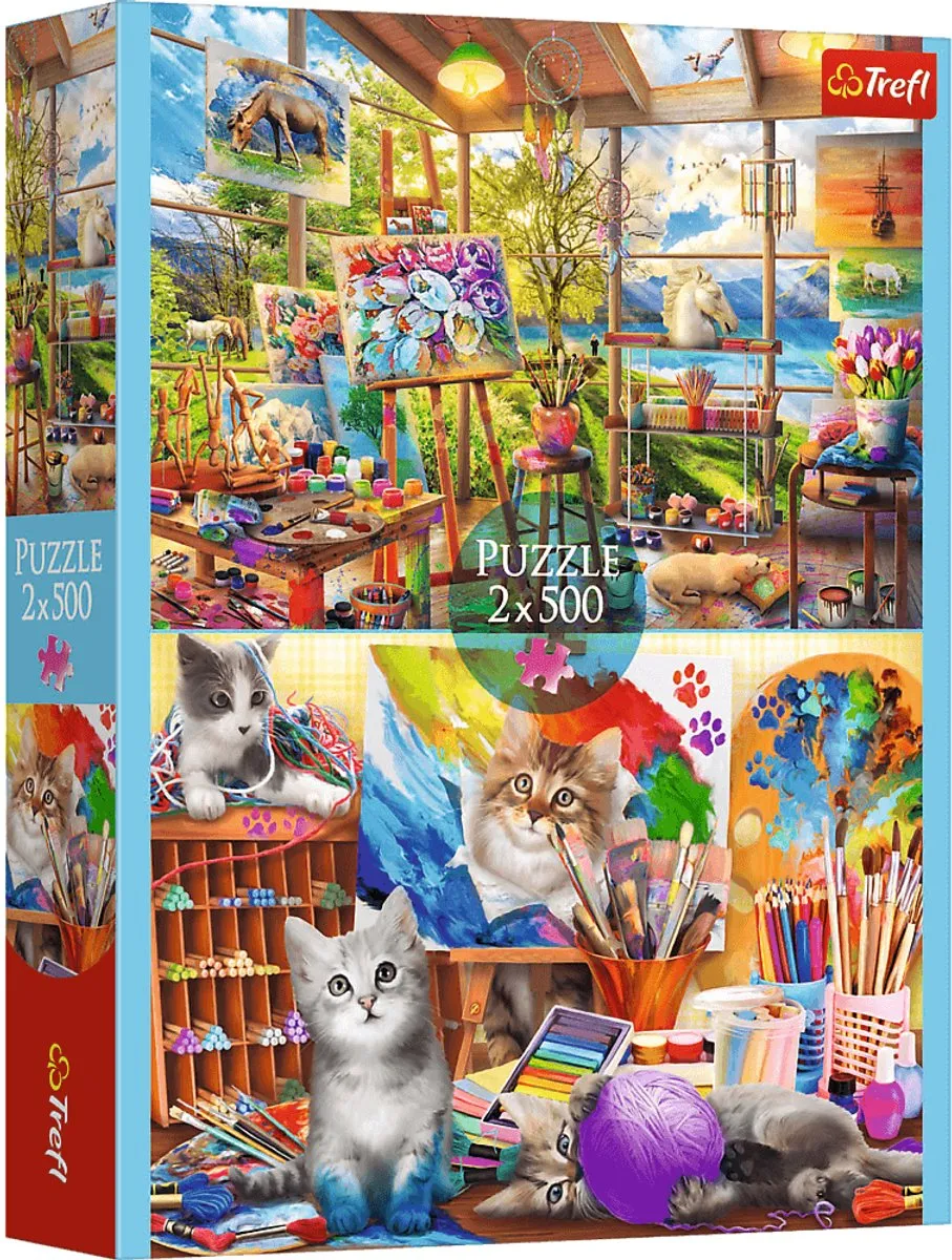 Trefl Kunstschilderen Puzzelset 2500 Stuks