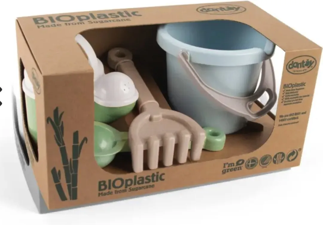 Dantoy BIOplastic Zand- en Tuinset DY5614 - Multicolor