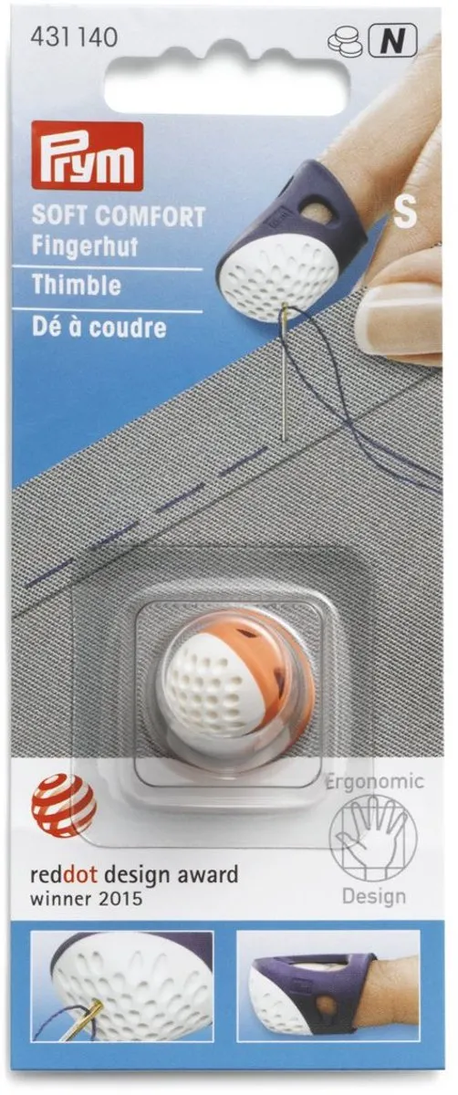 Prym Vingerhoed Ergonomics S - Naaiaccessoires
