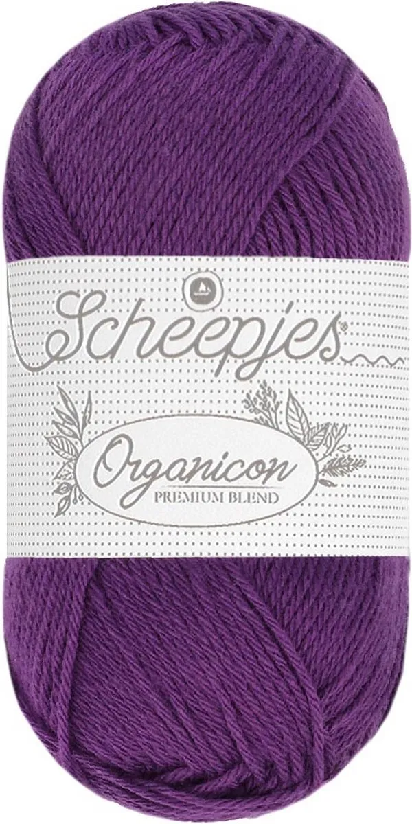 Scheepjes Organicon 50g - 257 Perfect Plum