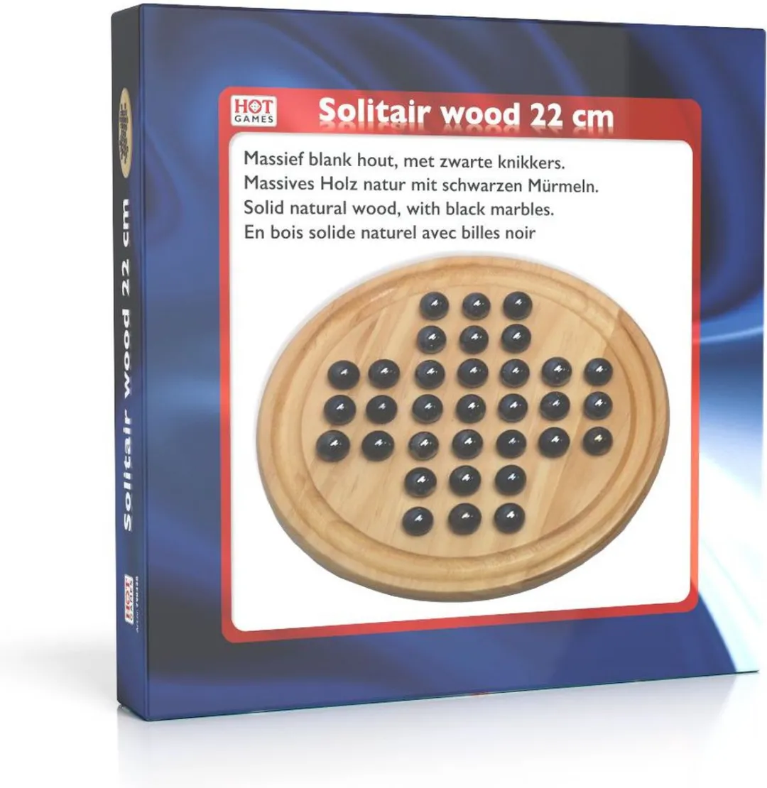 HOT Games Solitair Hout 22cm