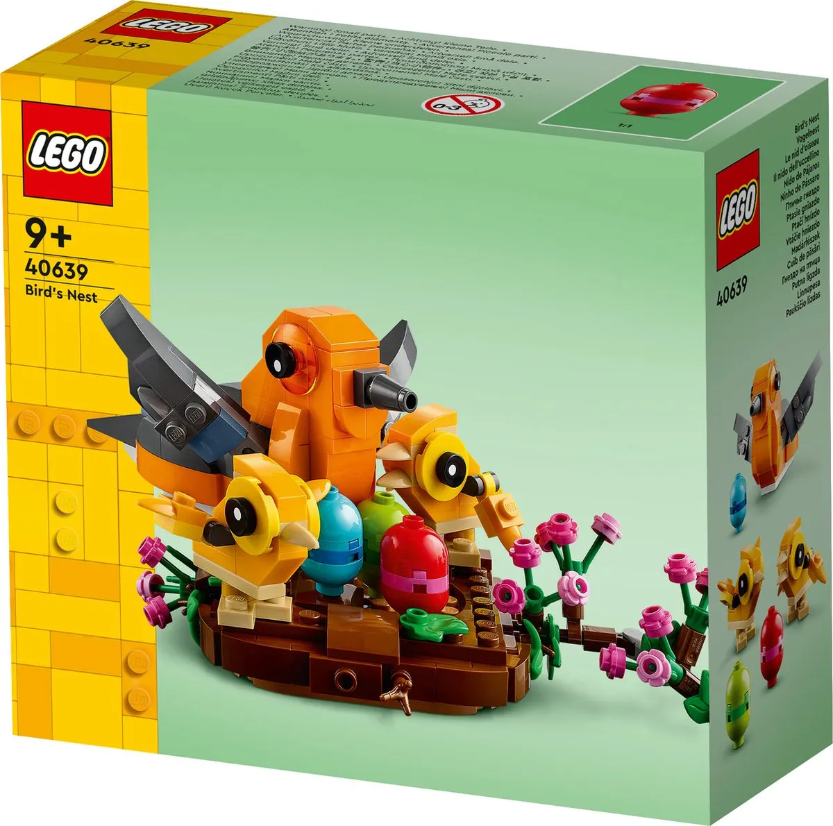 LEGO Iconic Vogelnestje 40639 - Meerkleurig
