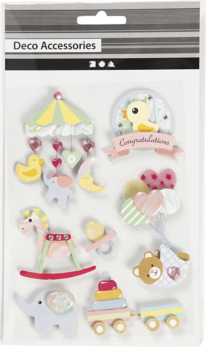 Creativ Company 3D Baby Stickers