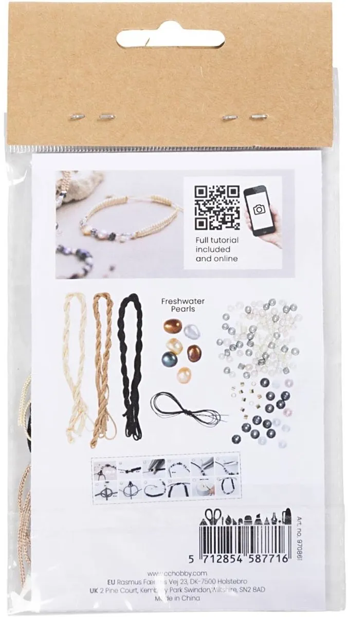 Creativ Company Mini Hobbyset Macramé Armband - Multicolor