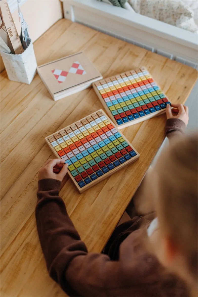 Small Foot Houten Rekenbord Optellen Multicolor - 1 Stuk