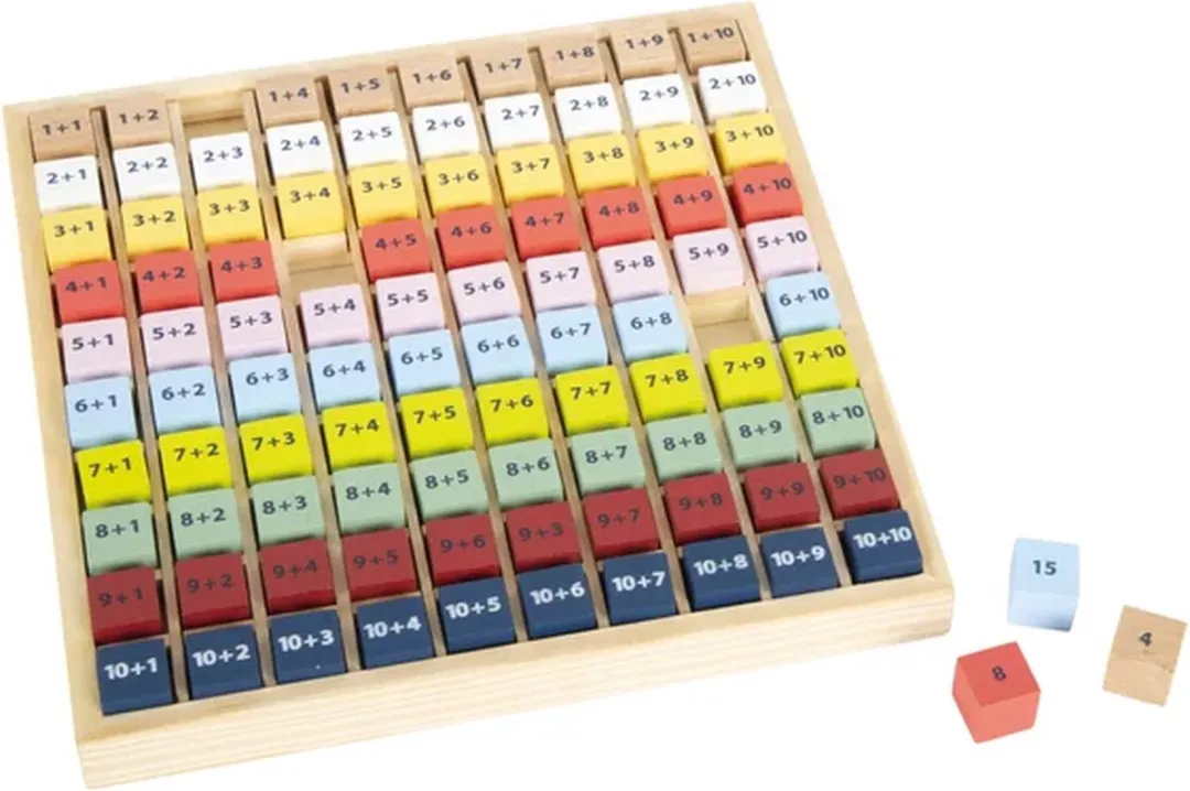 Small Foot Houten Rekenbord Optellen Multicolor - 1 Stuk - afbeelding 6 van 6
