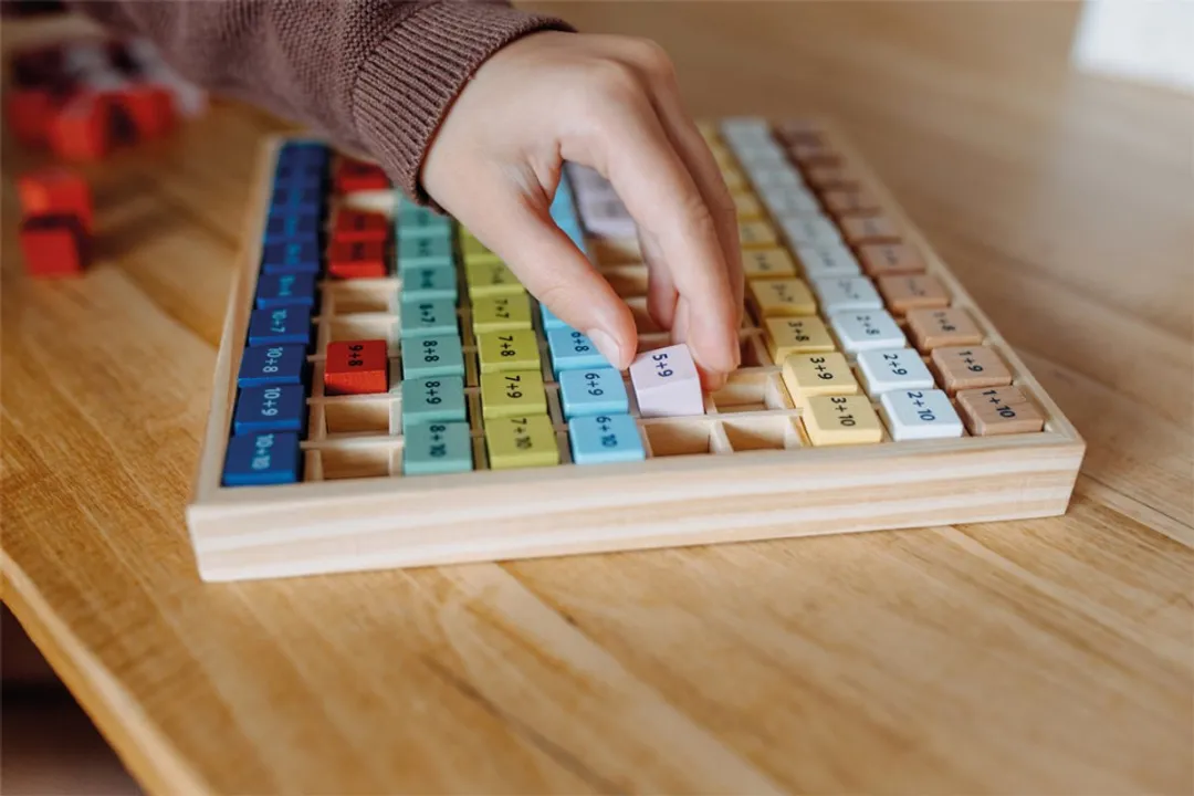 Small Foot Houten Rekenbord Optellen Multicolor - 1 Stuk